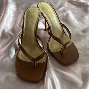 Olivia Jaymes summer sandals with a heel